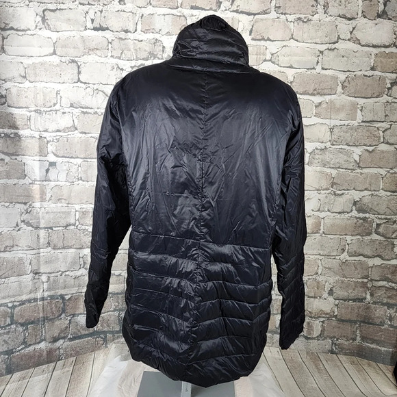 FIg Packable Duck Down Puffer Coat Jacket Outdoor Winter Black Size XL - Picture 9 of 14